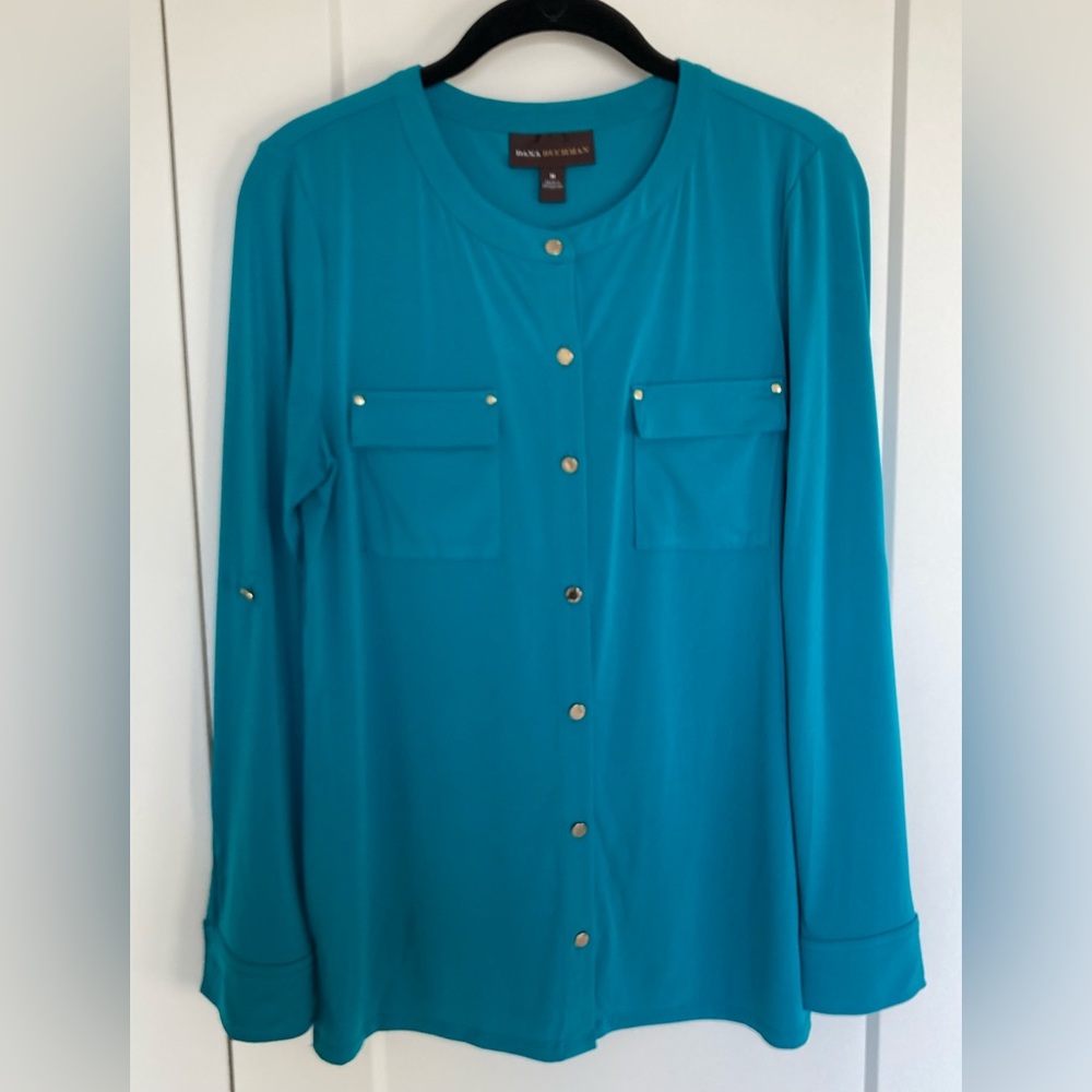Beautiful, Teal Blouse